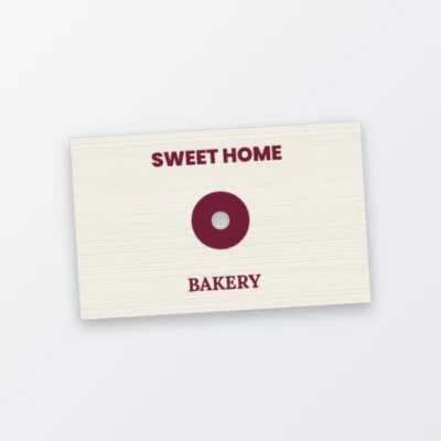 crepe rectangle sticker