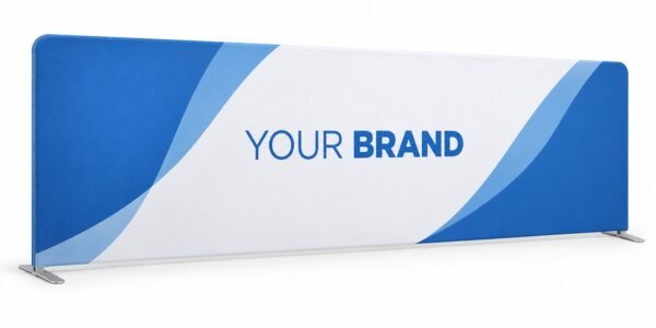 Straight Zip Up Display 6.1 x 3 m, exhibition display printed in Dubai