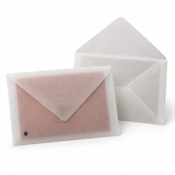 Custom translucent envelopes printing in Dubai
