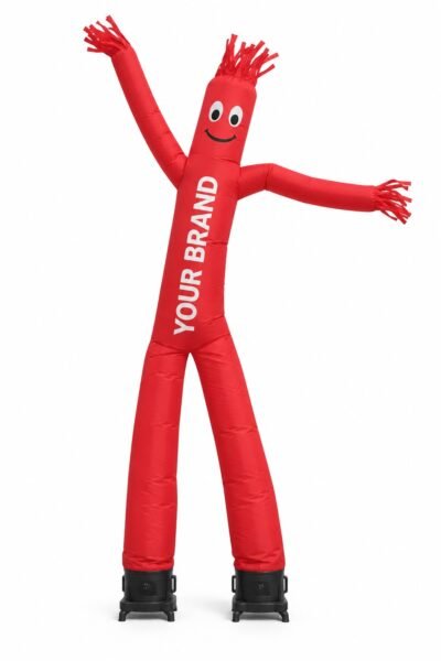Two Leg Air Dancer with custom branding, Dubai