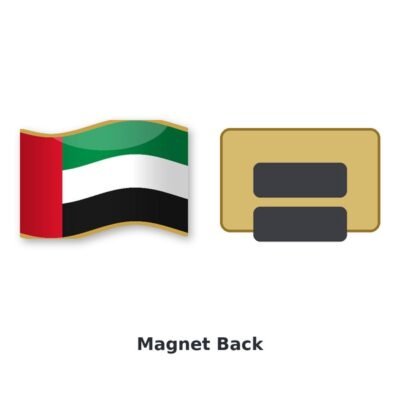 UAE flag pin with magnet back