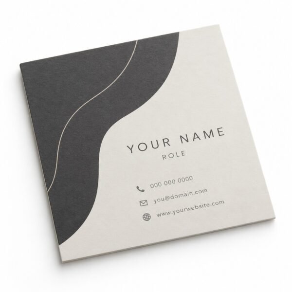 Custom velvet business cards printing in Dubai
