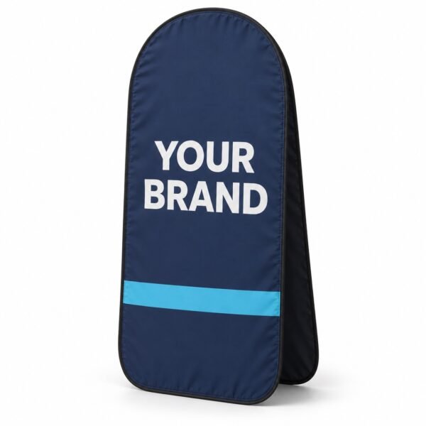 Vertical double sided pop up banner, Dubai