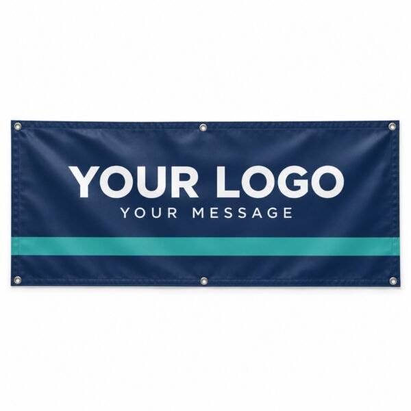 Custom printed vinyl flex banner with grommets, Dubai